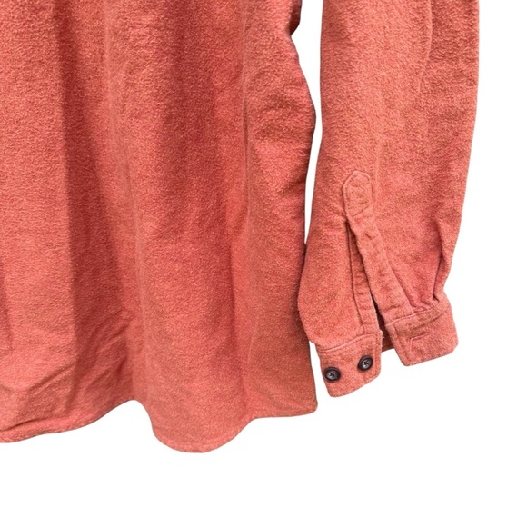 Vtg Moose Creek Men’s Flannel Shirt Size XL Heavyweight Red Chamois Outdoors - Picture 8 of 11